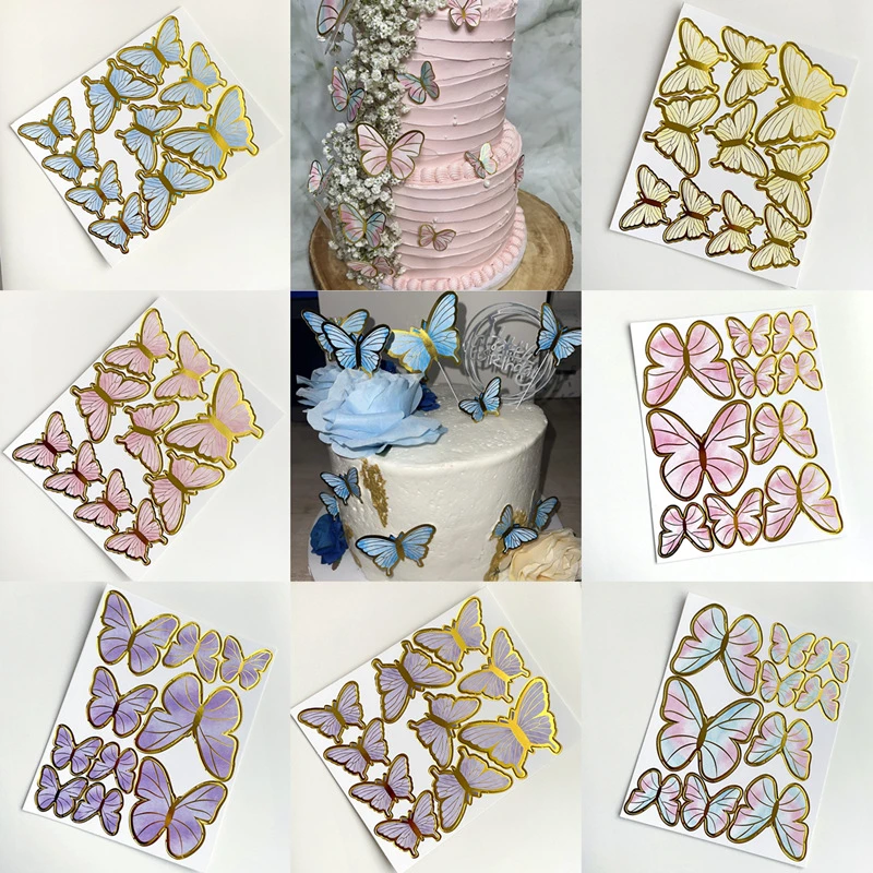 Cake decorating butterfly