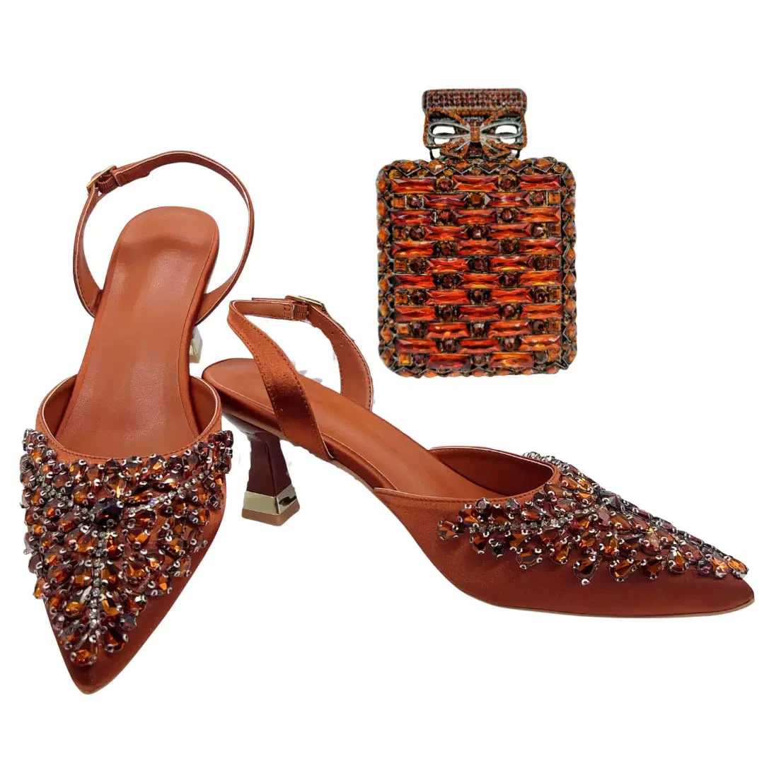 Luxury purse and heels combo set