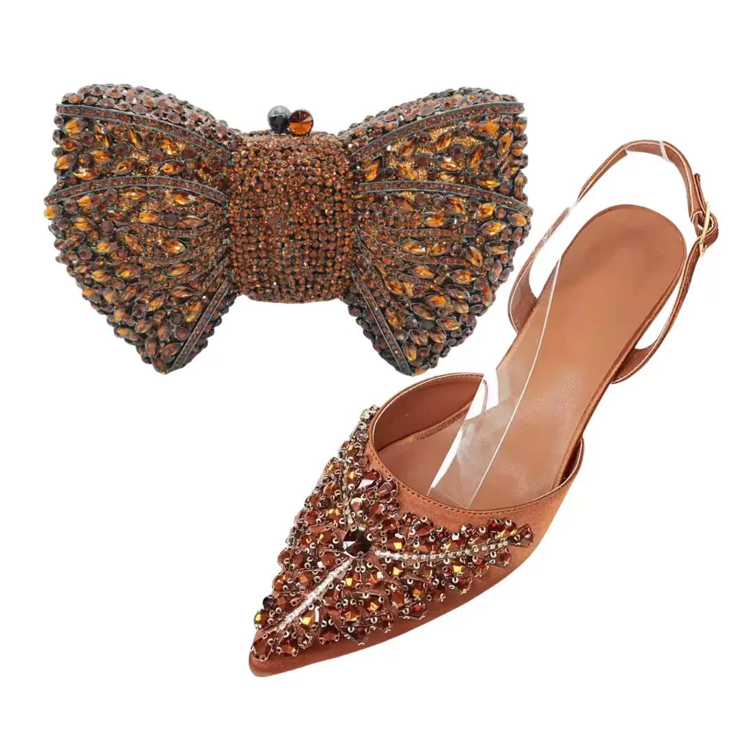 Luxury purse and heels combo set