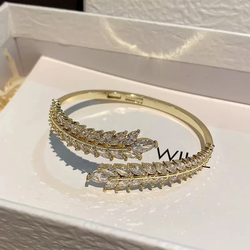 Wheat pattern high class bracelet thumbnail