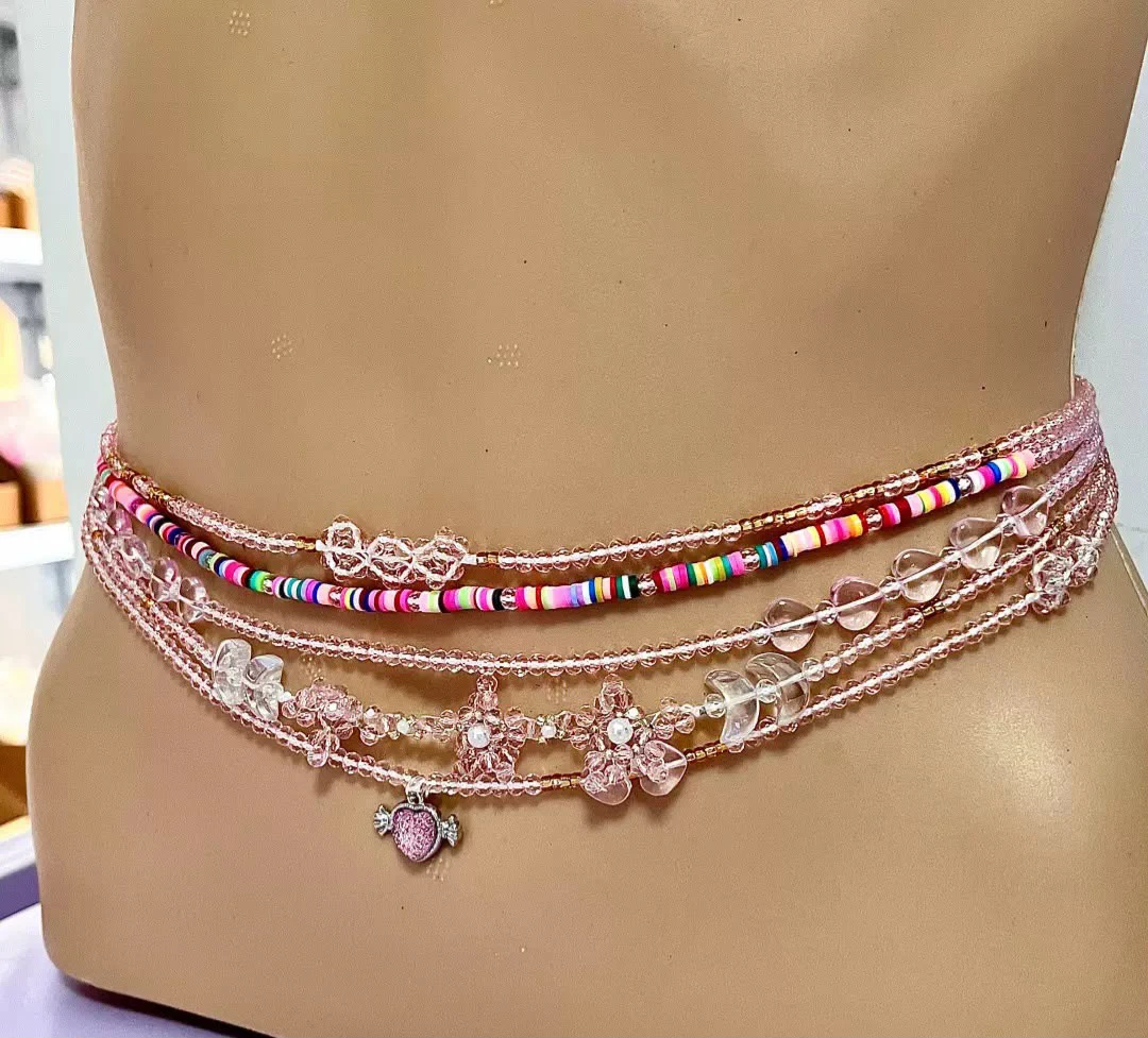 4-piece set of waist beads thumbnail