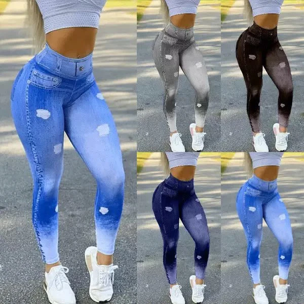 Denim high waist
