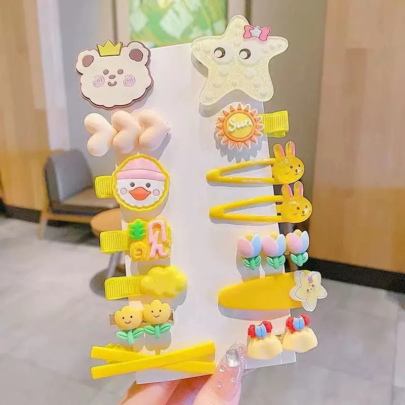 Children's Hair Clip Set of 14 Pieces thumbnail