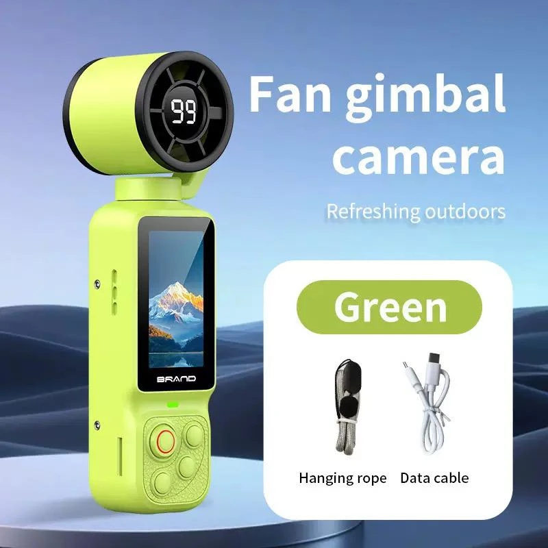 Sports camera with cooling fan