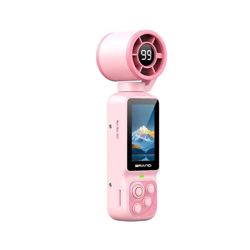 Sports camera with cooling fan