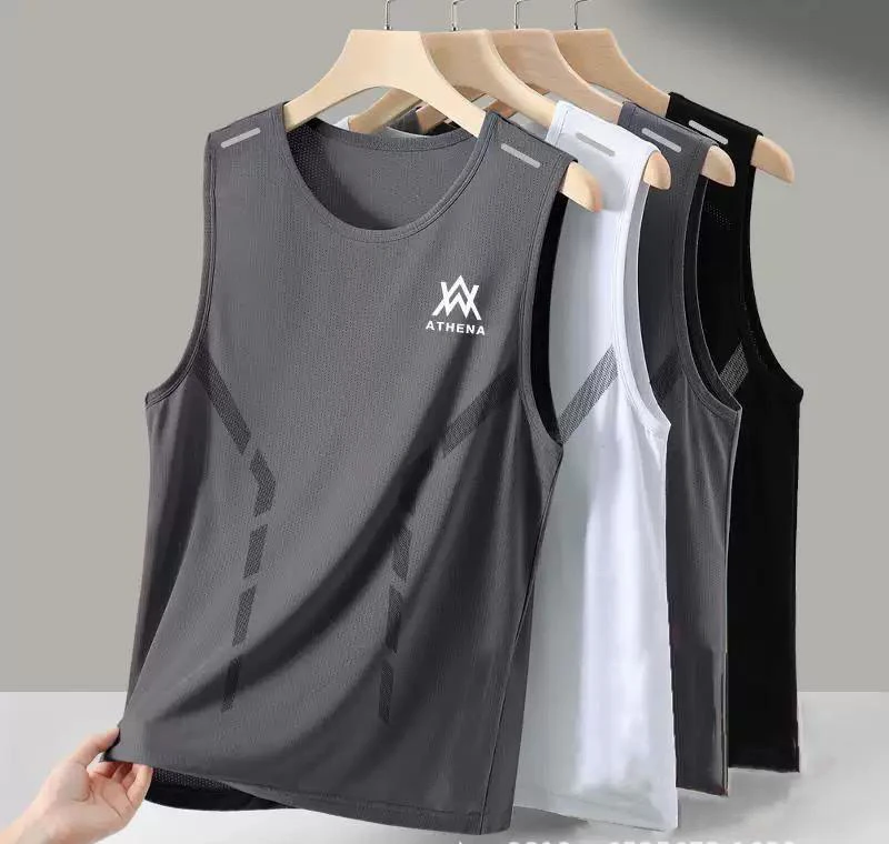 Men's summer short sleeve vest