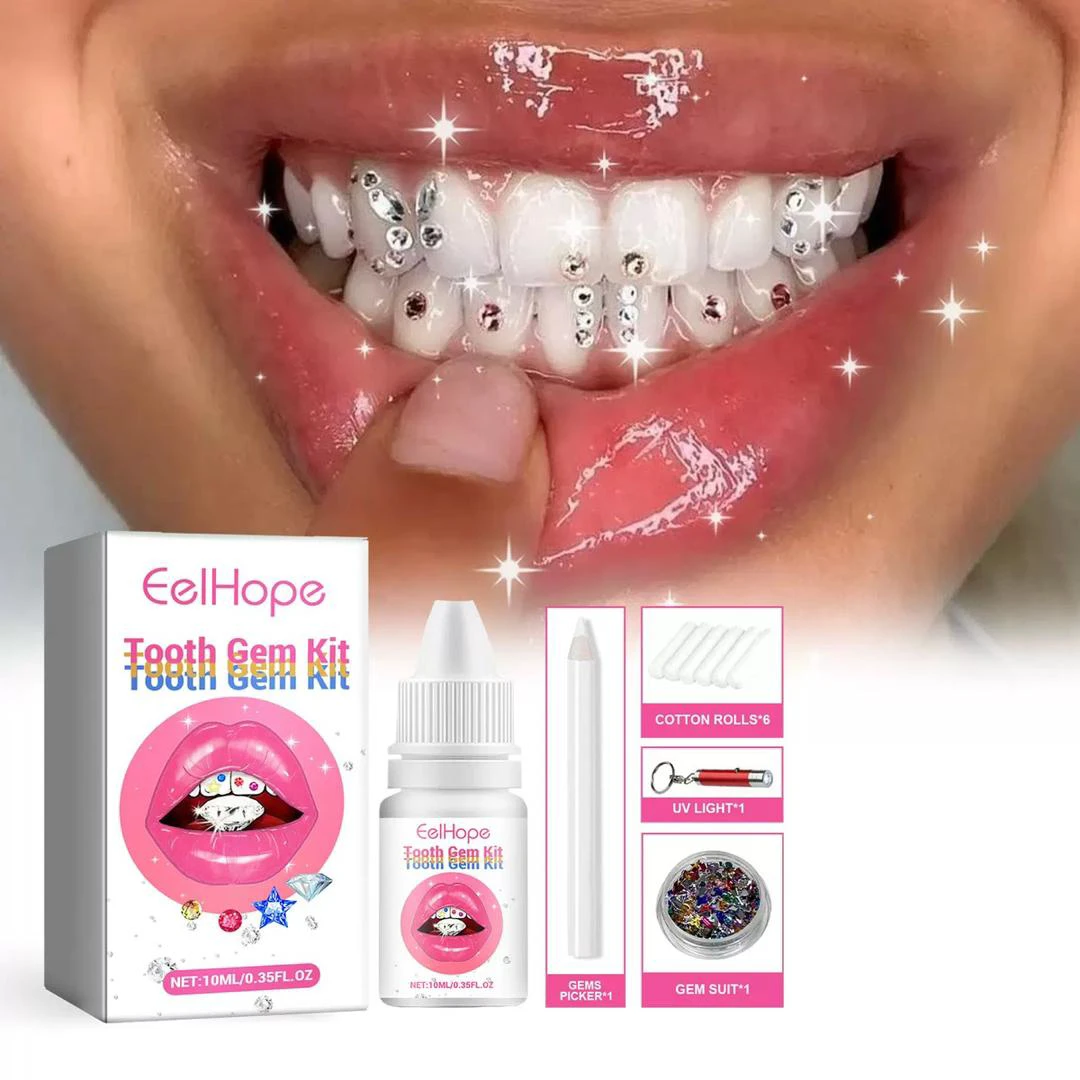 DIY teeth gem kit