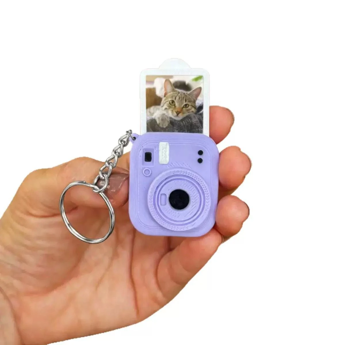 3d printed polaroid keychain thumbnail