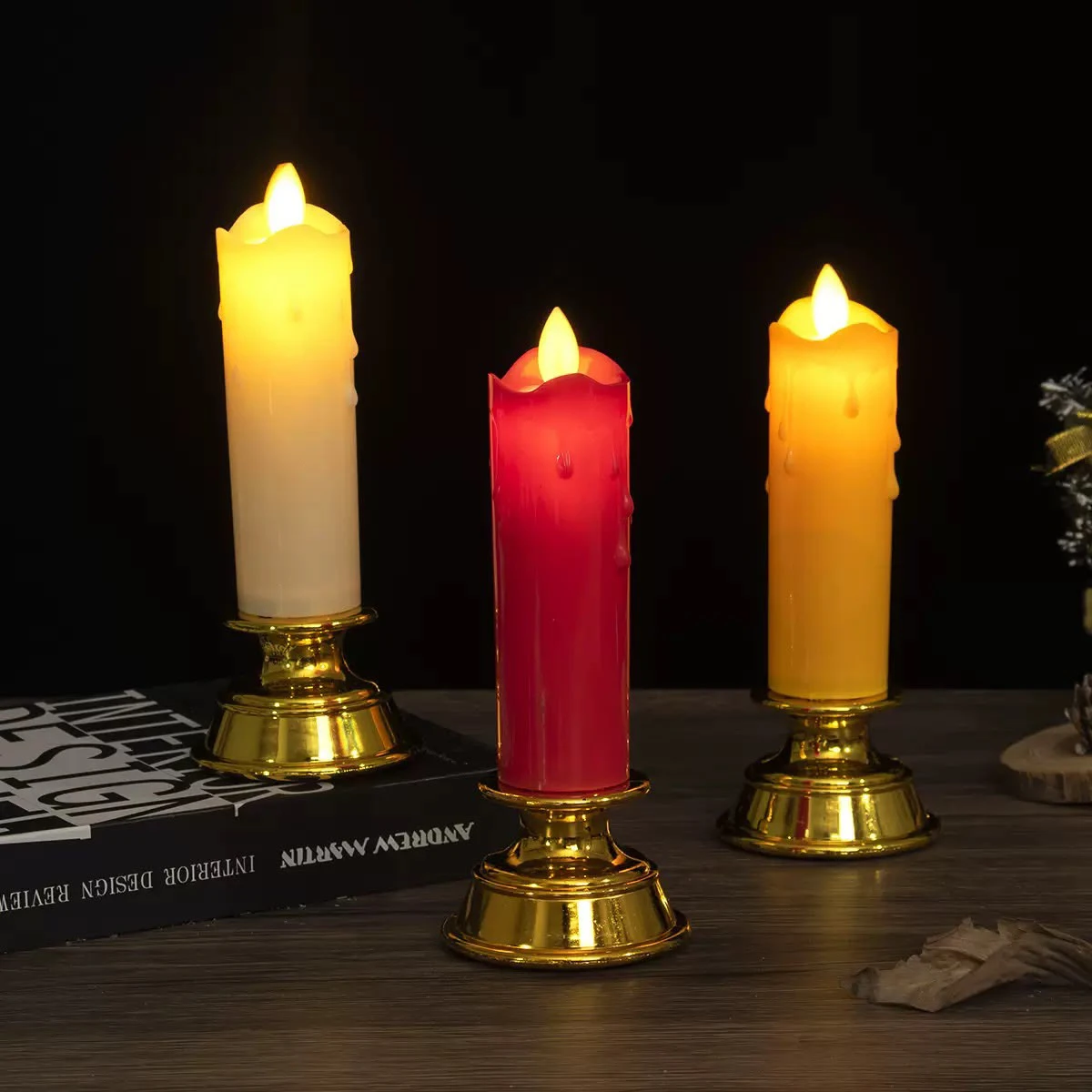 led Electronic Candle Lamp