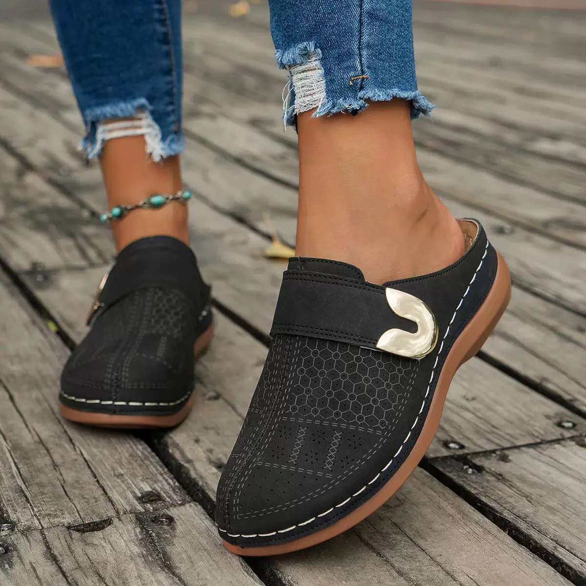 Women's casual half shoes thumbnail
