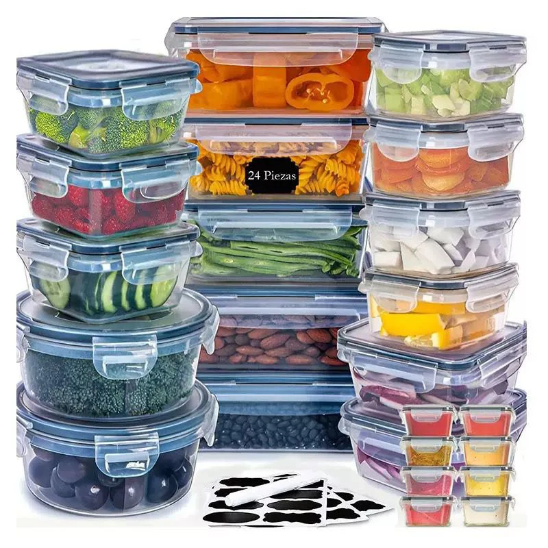 24- piece set of storage containers