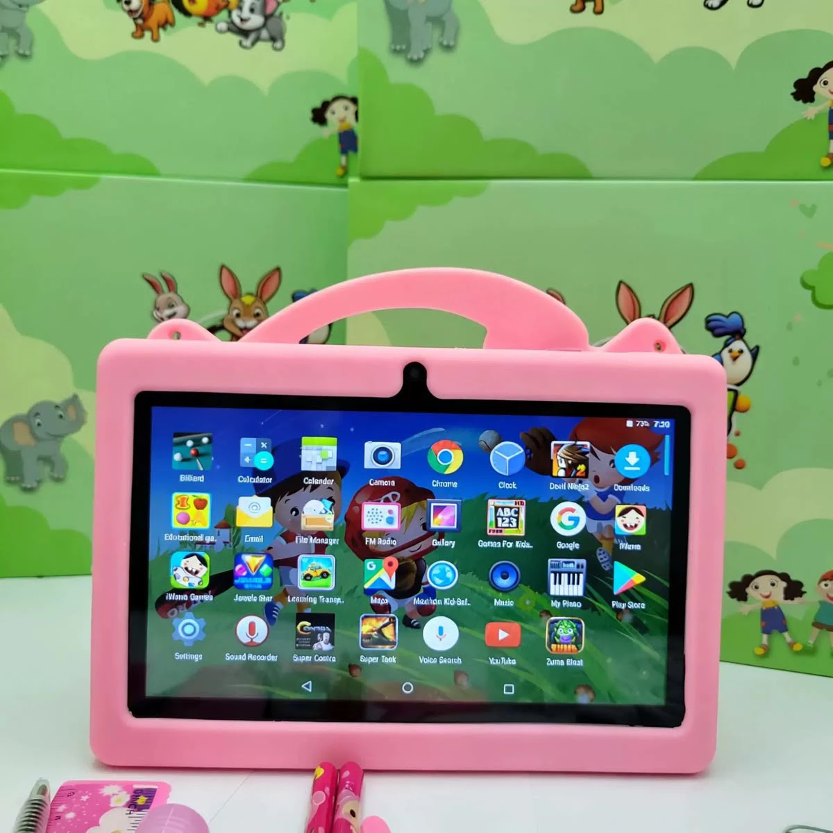 7inch Children's Tablet 5g Wifi Educational Early Learning Android 13 Software Download