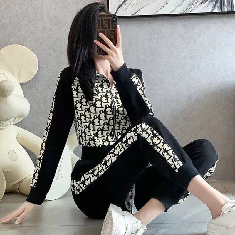 Ladies fashionable two piece thumbnail