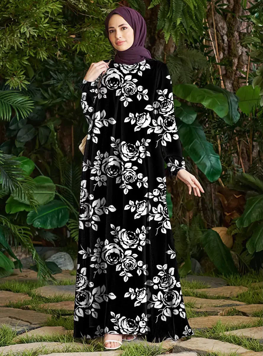 New Fashion Printed Fashion Dress. thumbnail