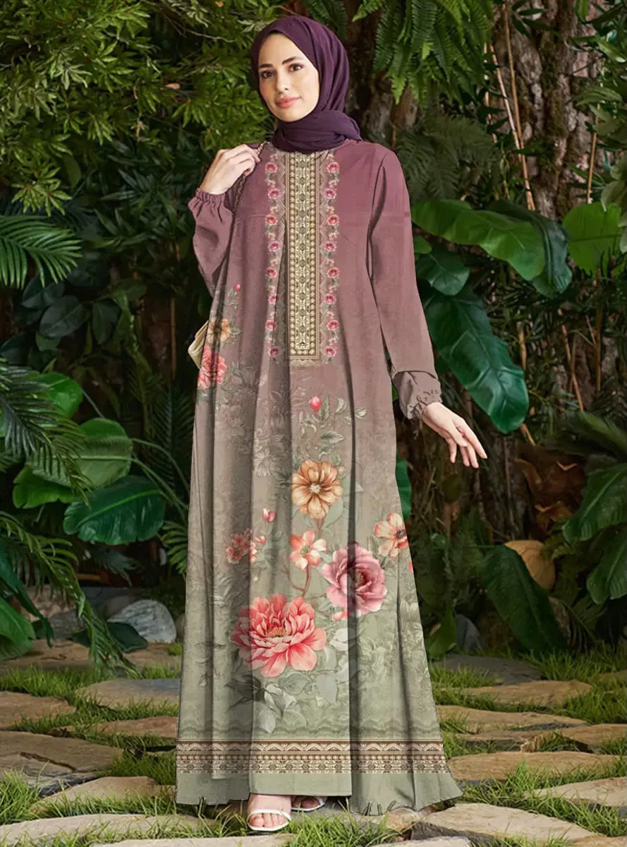 New Fashion Printed Fashion Dress. thumbnail