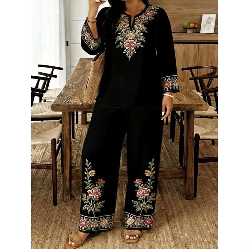 Women's Long-Sleeve Lace Floral design thumbnail