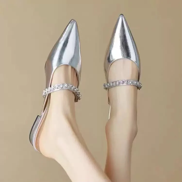 Pointed Low Heel Muller thumbnail