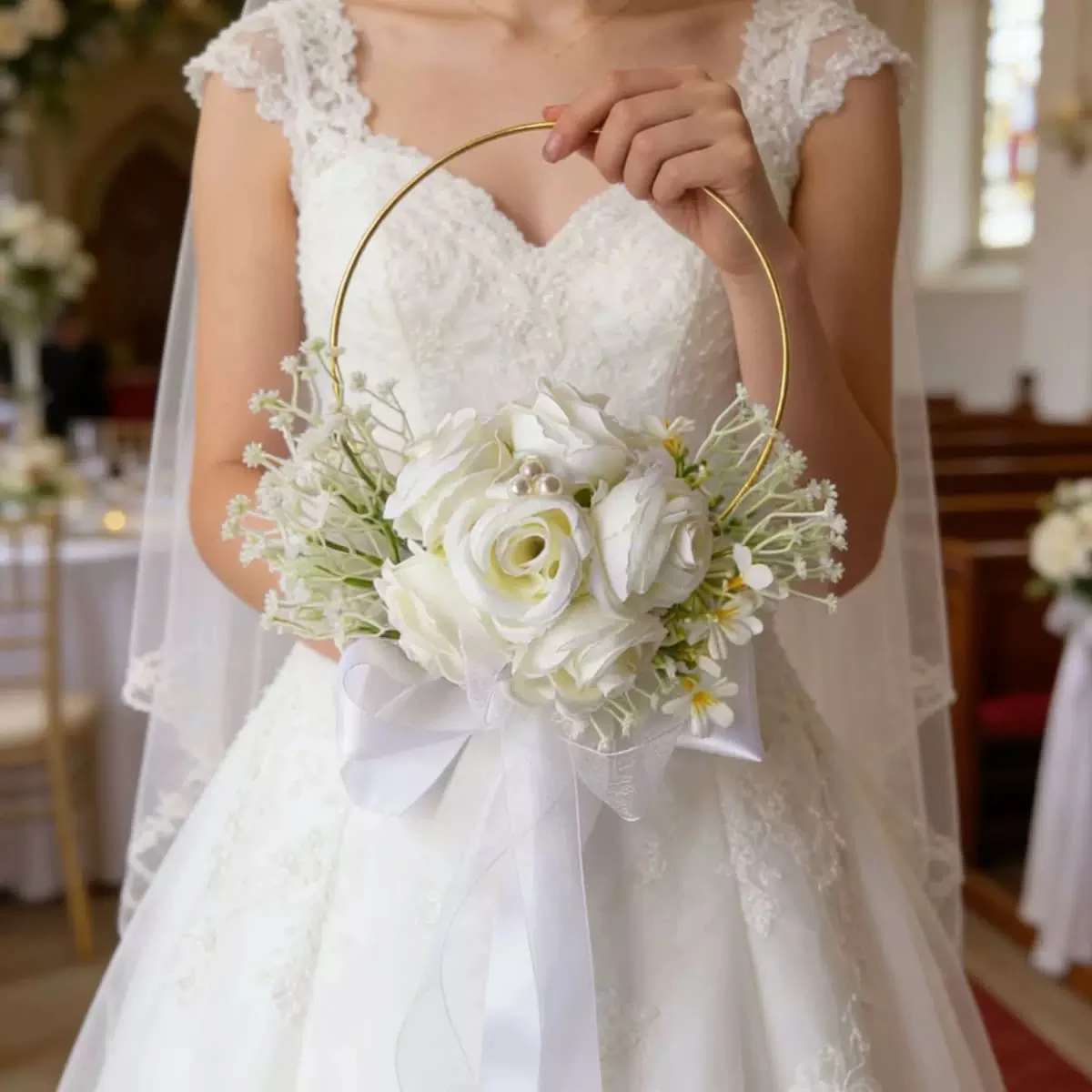 Full bouquet with pearls