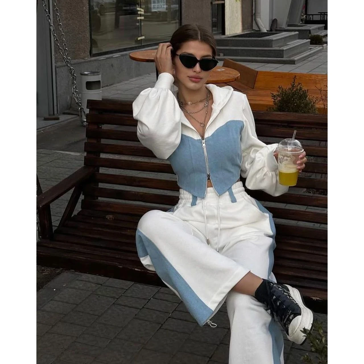 Ladies casual two piece thumbnail