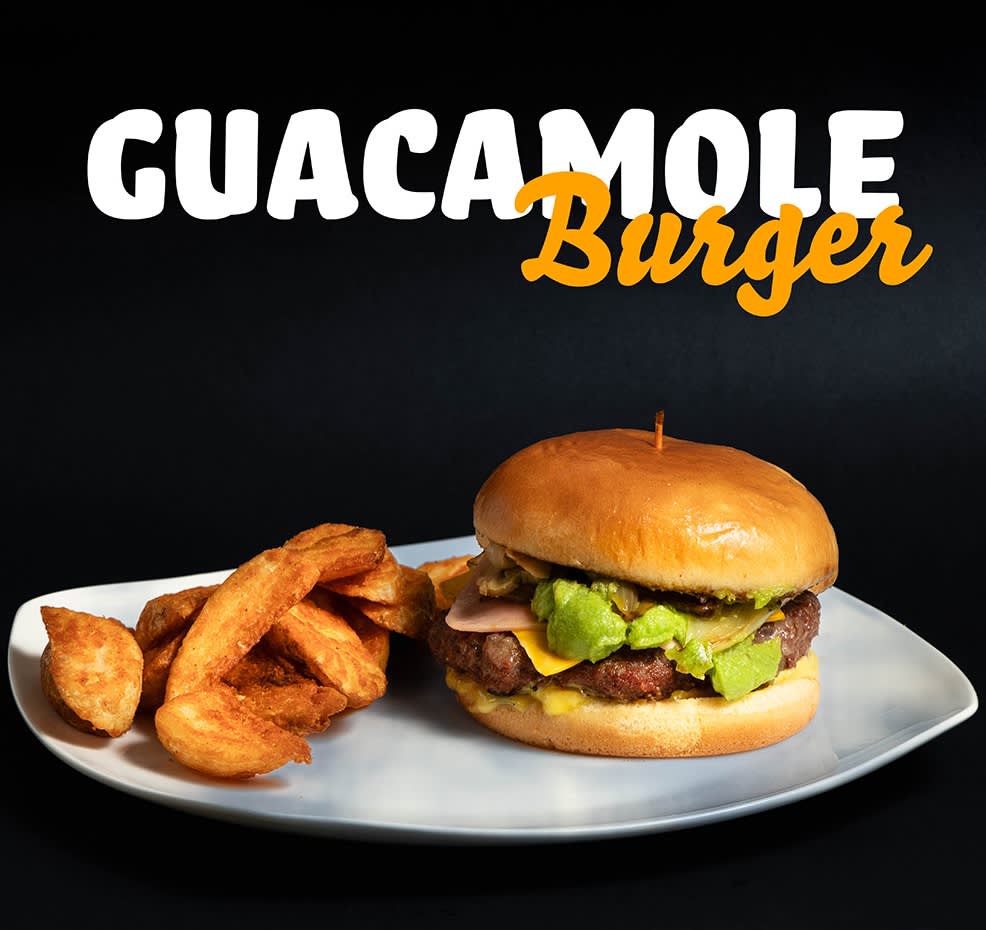 Hamburguesa Guacamole de Andy's Burger en San Ramón, Alajuela