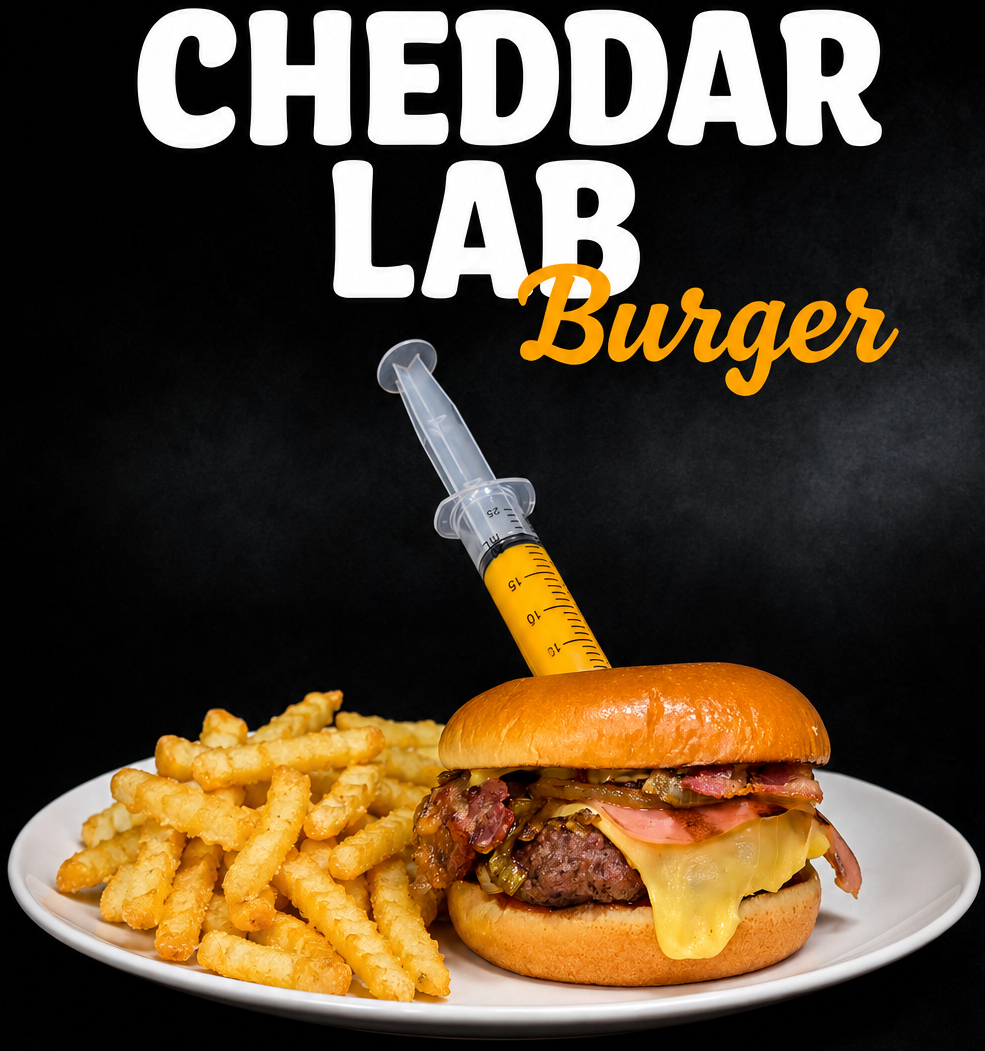 Hamburguesa Cheddar Lab de Andy's Burger en San Ramón, Alajuela