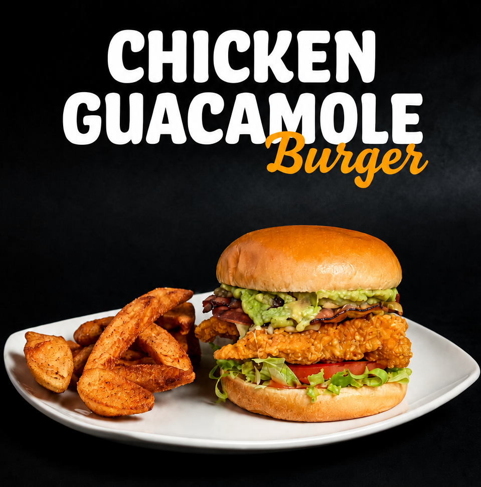 Hamburguesa Chicken Guacamole de Andy's Burger en San Ramón, Alajuela