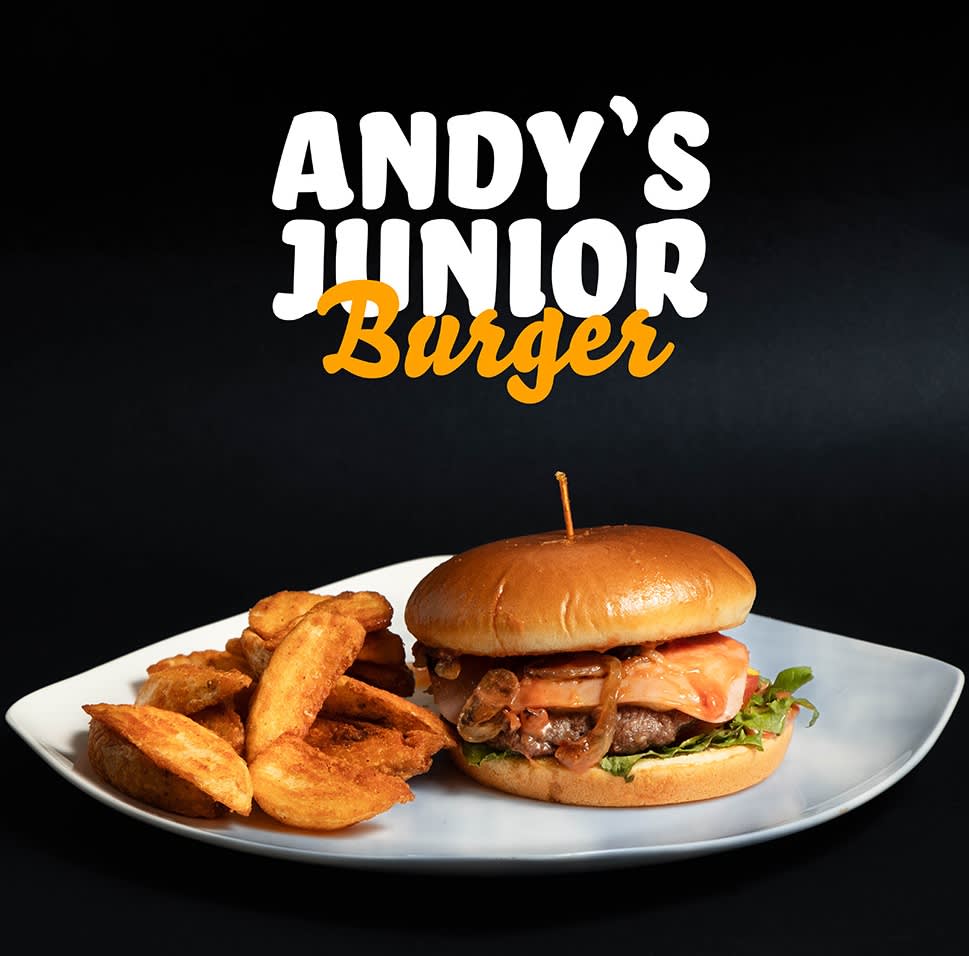 Hamburguesa Andy's Junior de Andy's Burger en San Ramón, Alajuela