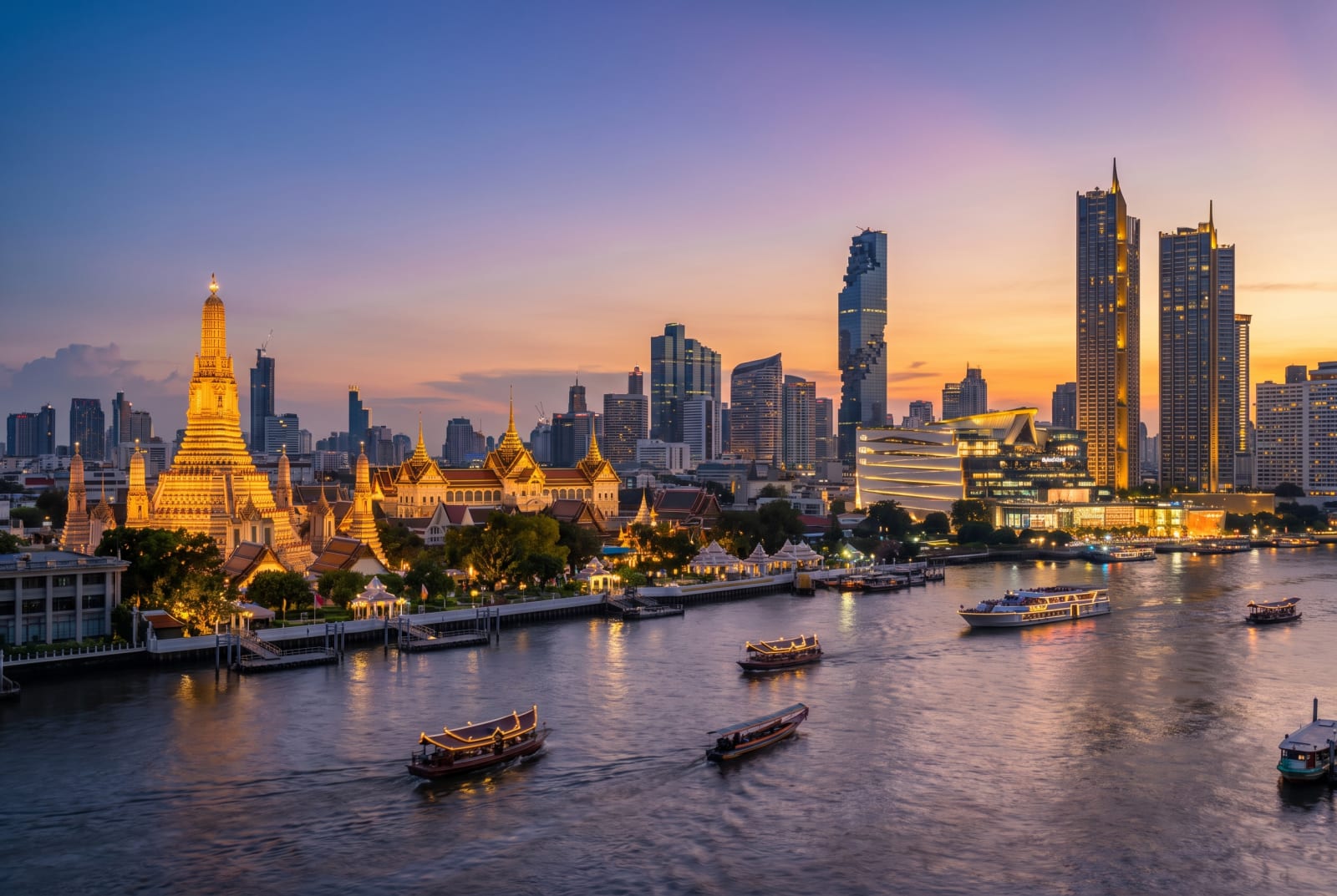 Drop a Thailand photo — Bangkok skyline, a temple, the islands