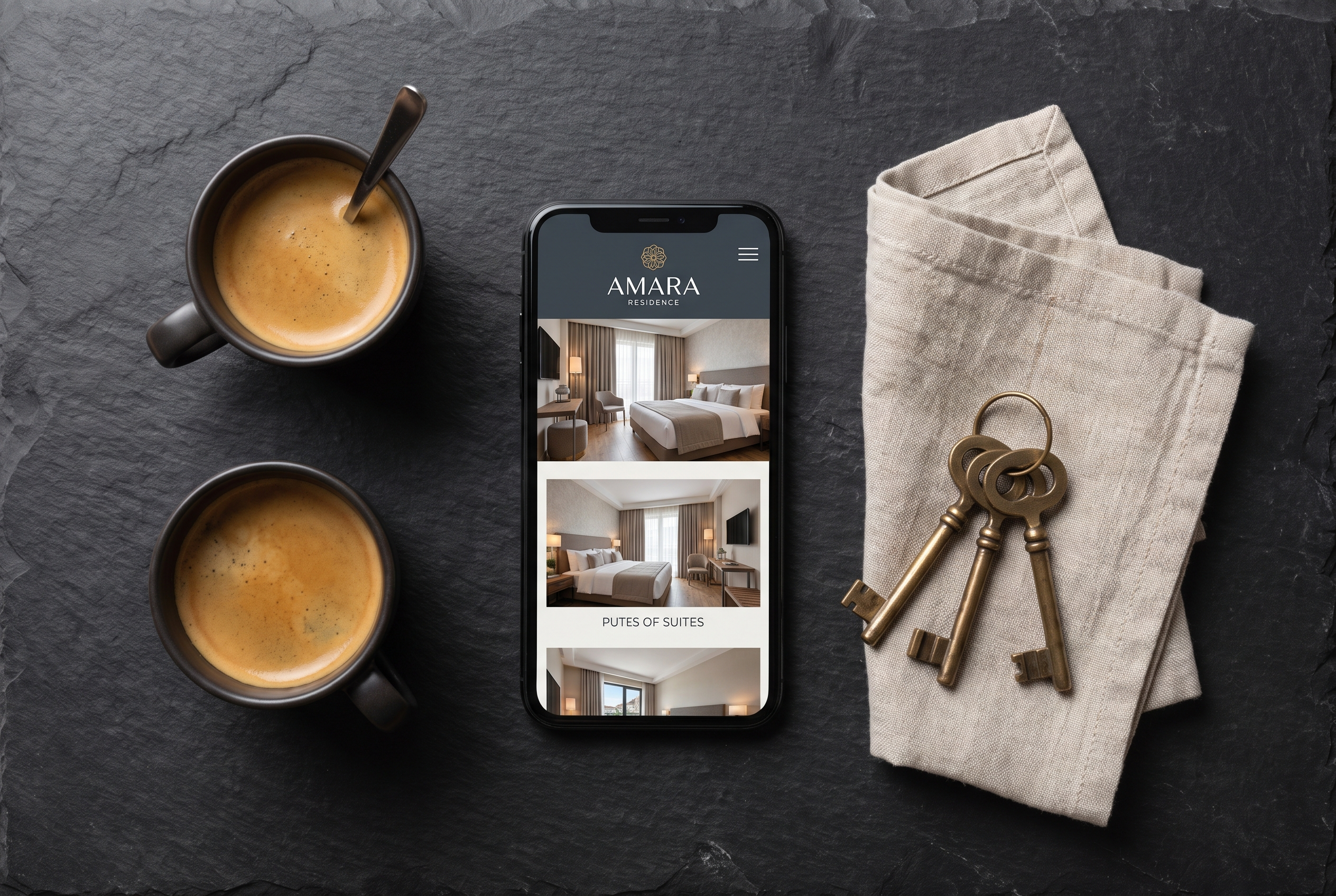Booking on mobile