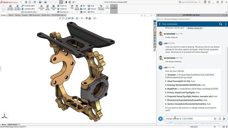 Is SolidWorks 2026 AI the End of Manual CAD Design? - Screenshot 2