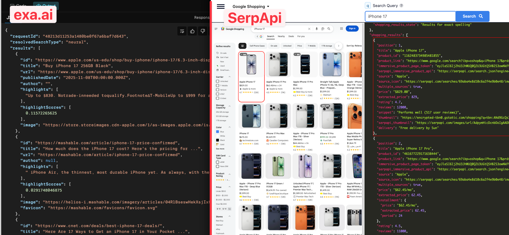 The Search Engine Built for AI Agents - Screenshot 5