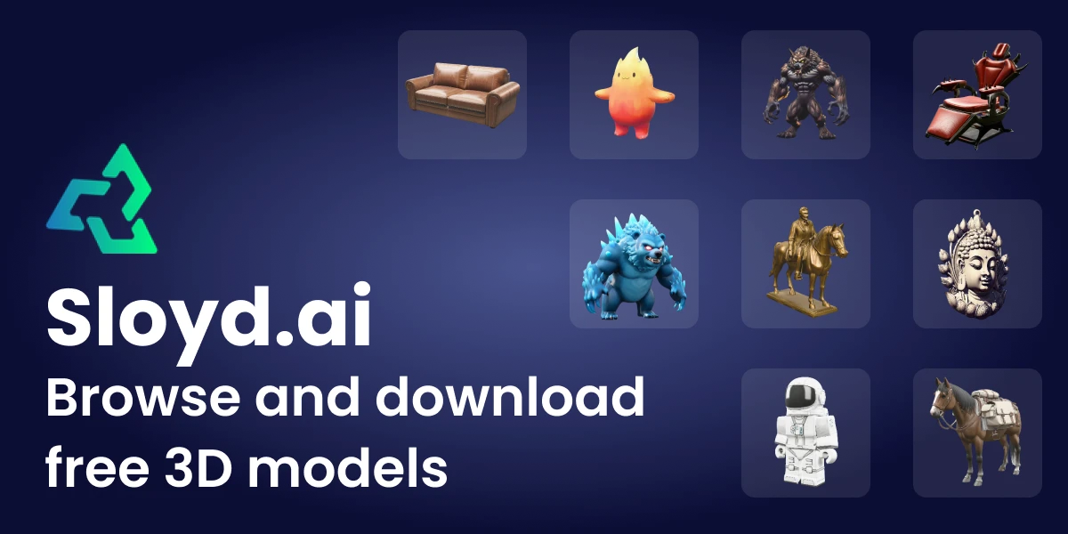 Sloyd.ai Review: Unlimited 3D AI Models for Just $15? - Screenshot 2