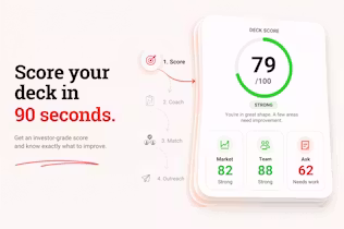 I Gave an AI Tool My Pitch Deck — 90 Seconds Later I Knew Why VCs Were Ghosting Me - Screenshot 3