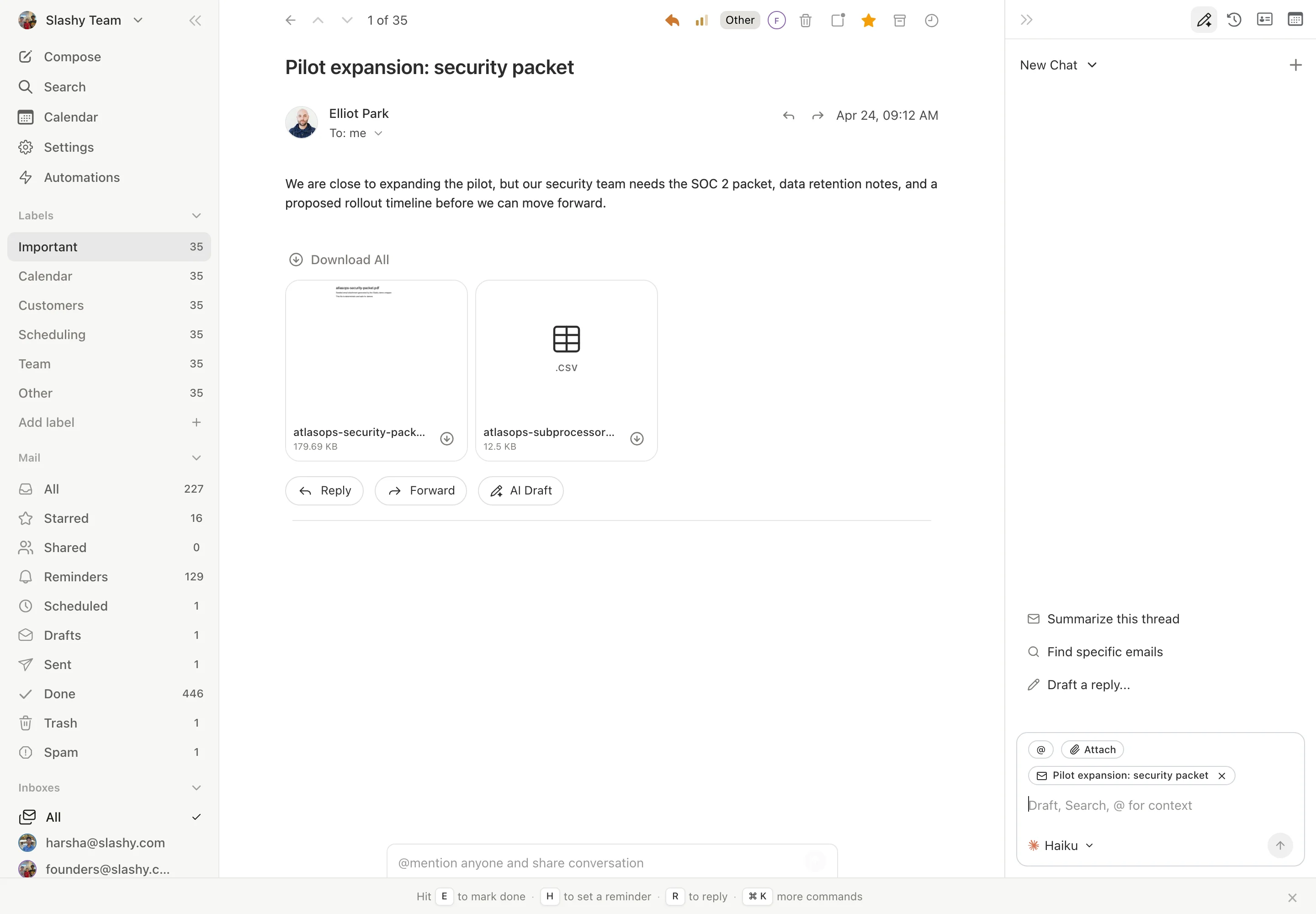 I Let an AI Email Client Learn My Voice for 30 Days — Now My Inbox Runs Itself - Screenshot 3