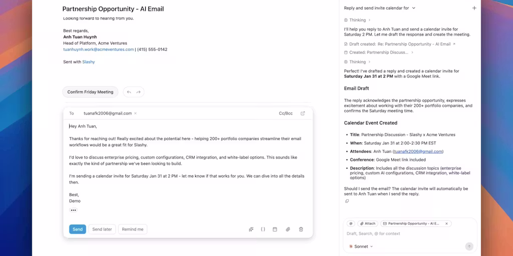 I Let an AI Email Client Learn My Voice for 30 Days — Now My Inbox Runs Itself - Screenshot 5