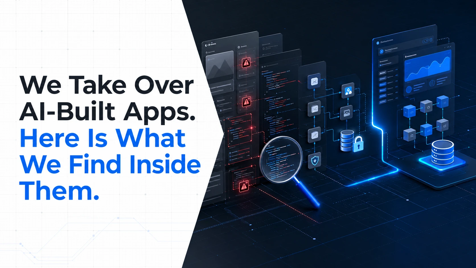 AI-built app cleanup and production software recovery