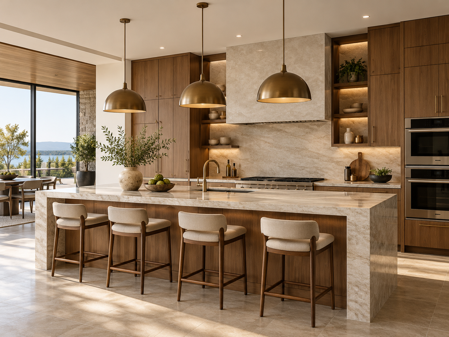 Premium modern kitchen interior