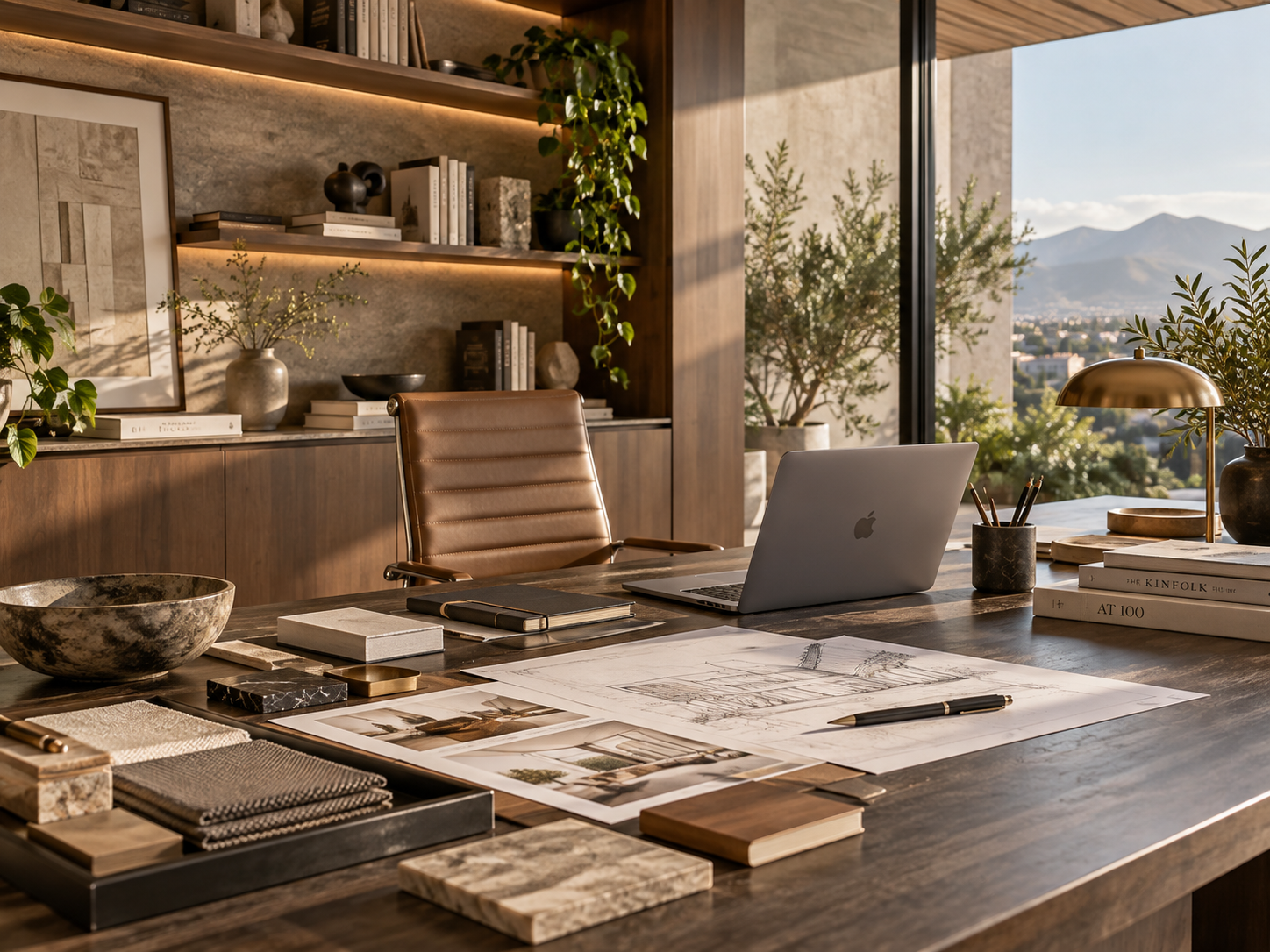 Elegant office interior design