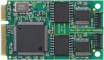 Asynchronous Serial Adapters mPCIe-ICM232 Series Product Image 11