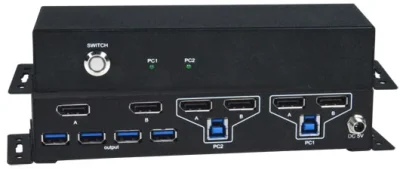 KVM Single-User Switches UNIMUX-DP4K-2DH Product Image 1