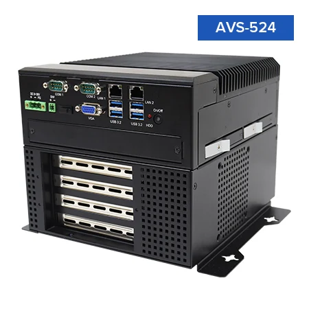 Embedded Box PCs AVS-524-EH1EQ2 Series Main Product Image