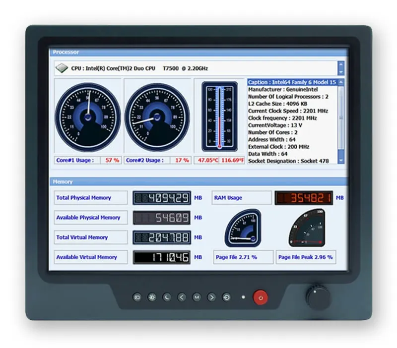 Industrial Monitors NPD1968 Series Main Product Image