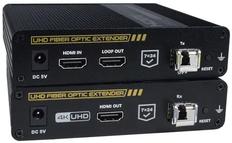 Video Extenders & Splitters ST-IPFO4K18GB-LC Main Product Image