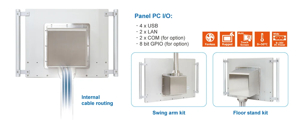 Panel PCs & HMI Controllers ABOS-916C Series Product Image 5