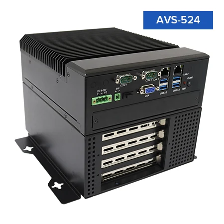 Embedded Box PCs AVS-524-EH1EQ2 Series Product Image 3