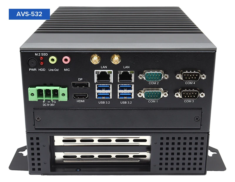 Embedded Box PCs AVS-532 Series Product Image 3