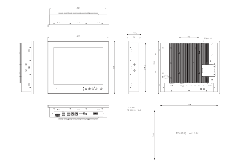 Panel PCs & HMI Controllers VIKING-912B Series Product Image 5