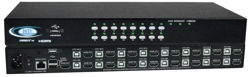 KVM Switches UNIMUX-HD4K18GB-xx Product Image 4