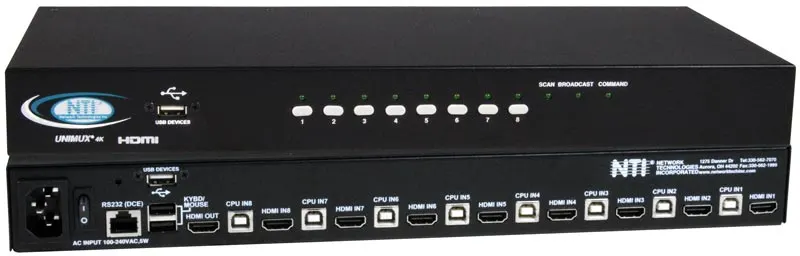 KVM Switches UNIMUX-HD4K18GB-xx Product Image 3