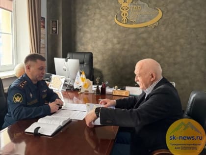 Замначальника УФСИН Ставрополья встретился с президентом Торгово-промышленной палаты края